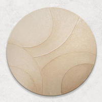 GEMÄLDE Ornamente des Windes auf Keilrahmen 100 cm - Beige, Holz (100/100cm) - YS-art gallery