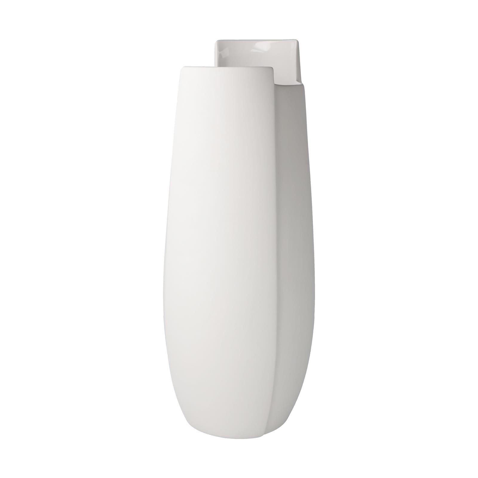 VASE Ova weiß 30,5 cm - Weiß, Keramik (30.5cm) - Goebel