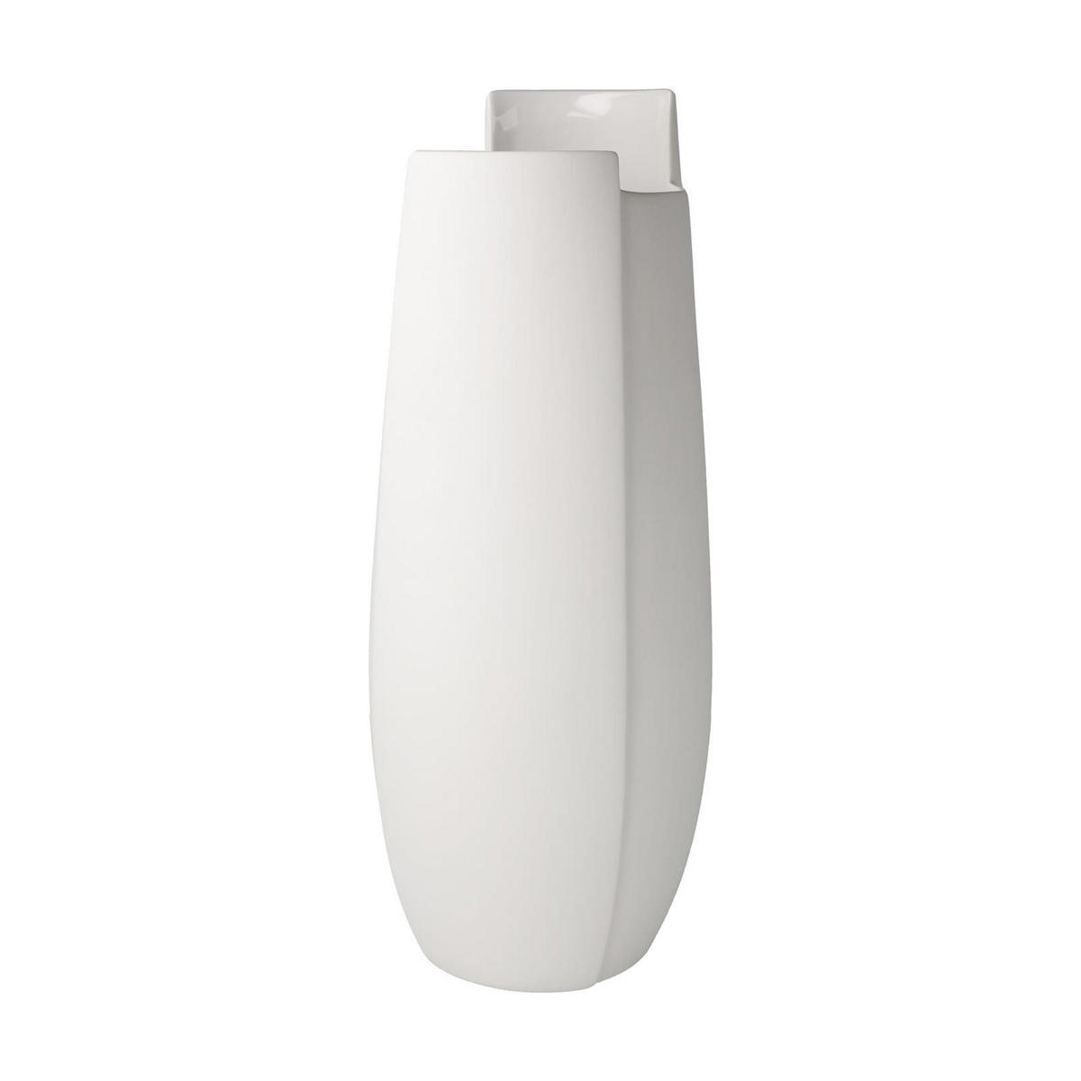 VASE Ova weiß 30,5 cm - Weiß, Keramik (30.5cm) - Goebel