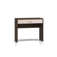 KONSOLE Kaius Kaschmir und Dunkles Holz - Beige, Holzwerkstoff (40/91.6/77.9cm) - Petits-meubles