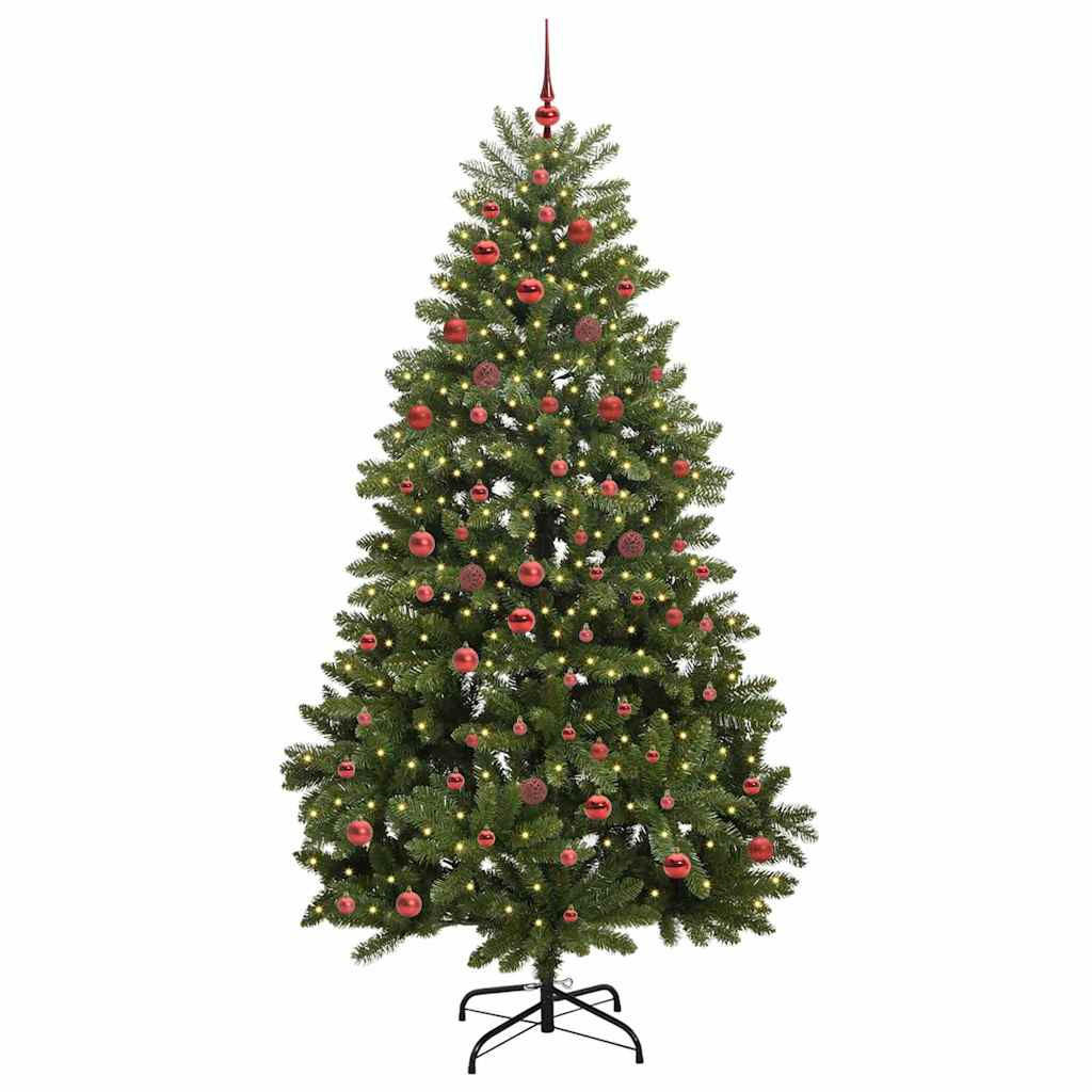 vidaXL Weihnachtsbaum Grün 210 cm