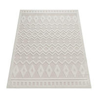 OUTDOORTEPPICH 80/150 cm Livorno 671 - Creme, Kunststoff (80/150cm) - Paco Home