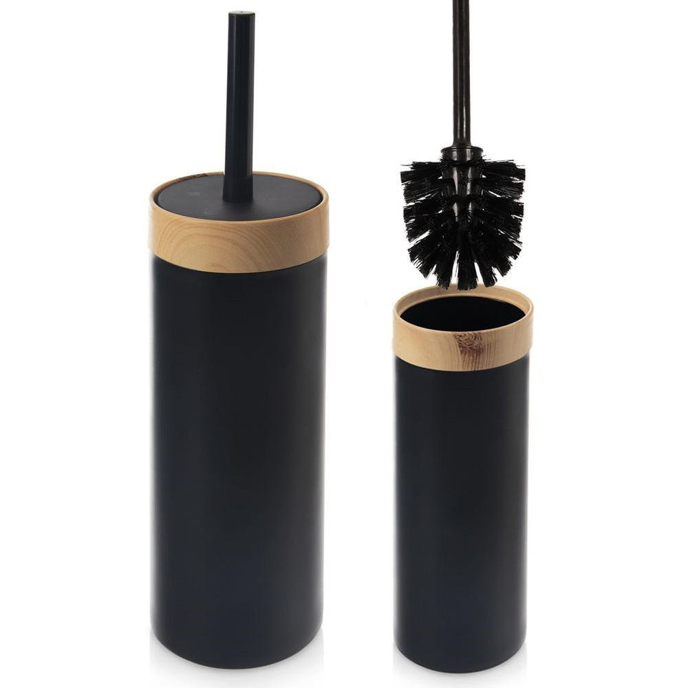 TOILETTENBÜRSTE Black schwarz - Schwarz, Kunststoff (10/36/10cm) - Orion 