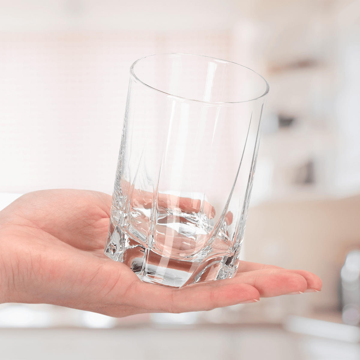 GLÄSER für Getränke und Getränke 245 ml, 6 Stk. - Transparent, Glas (0.245L) - KADAX