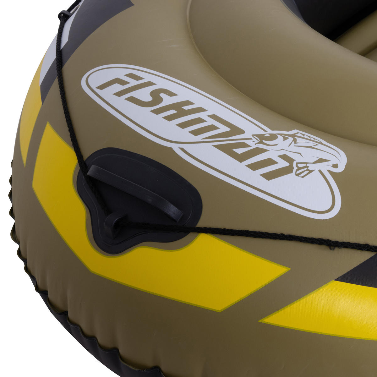 SCHLAUCHBOOT Fishman 200 - 2 Personen190 kg 218x110x36 cm - Gelb/Schwarz, Kunststoff (218/110/36cm)