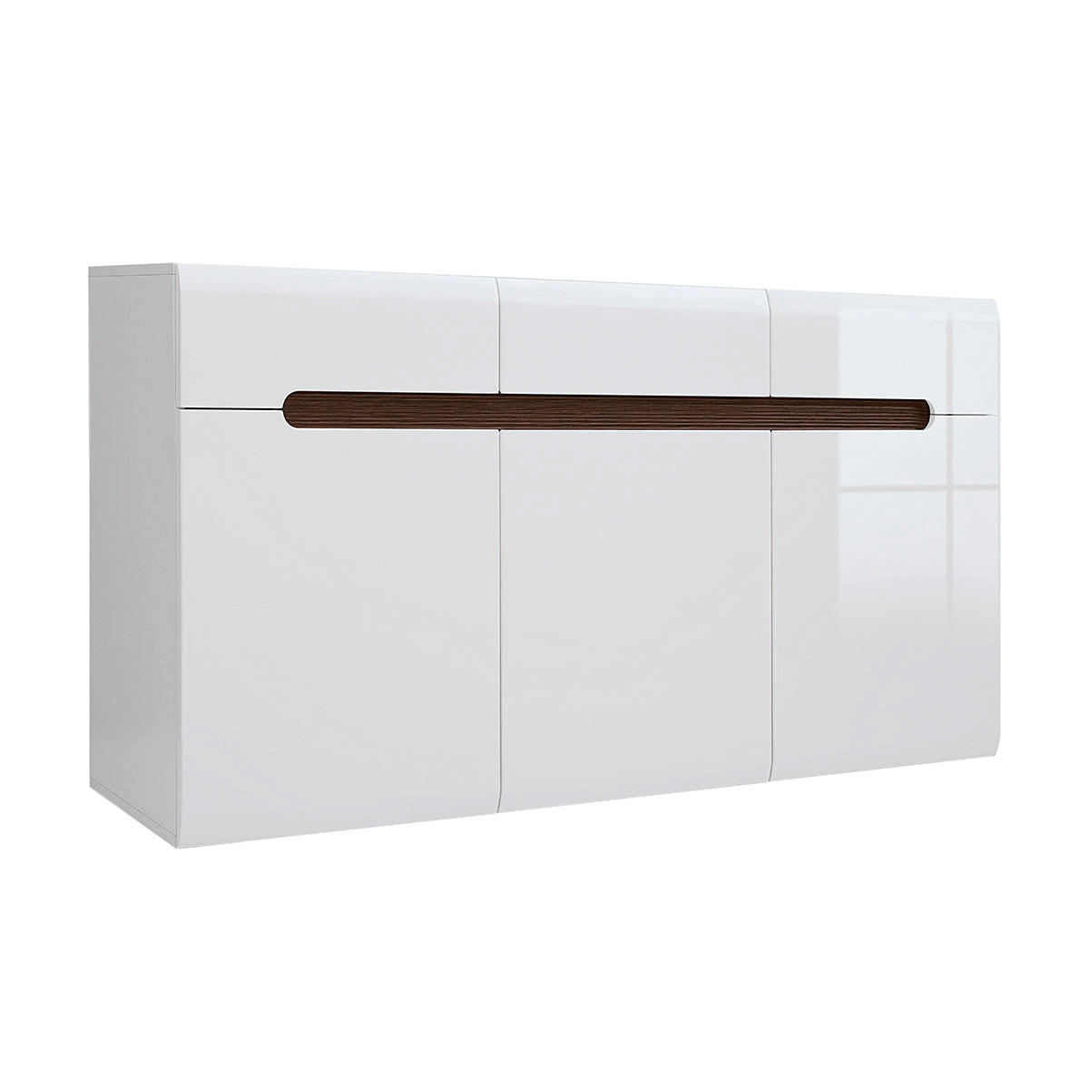 SIDEBOARD Darrel Weiß - Weiß, Holzwerkstoff (150/84/41cm) - Petits-meubles