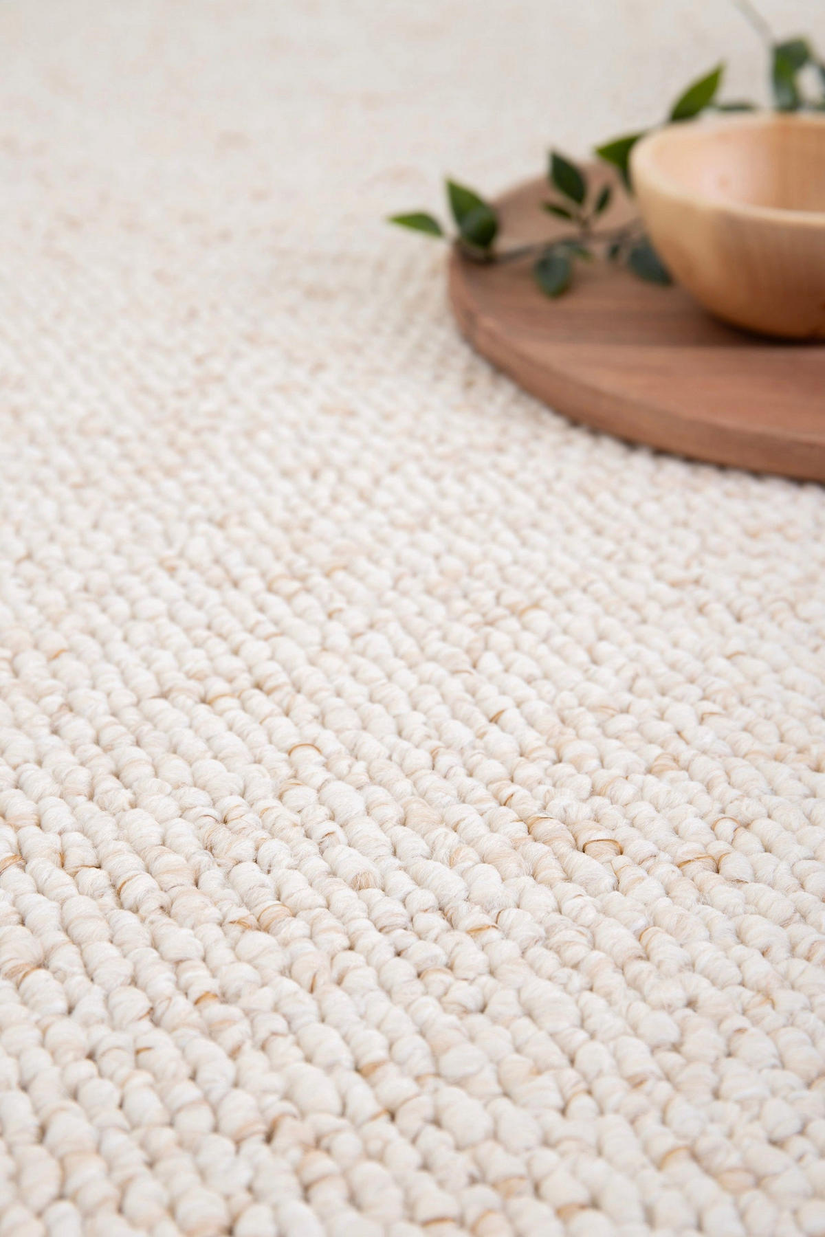 TEPPICH mit englischer Nahtverarbeitung weiss - Weiß, Textil (120/170cm) - AFK Living
