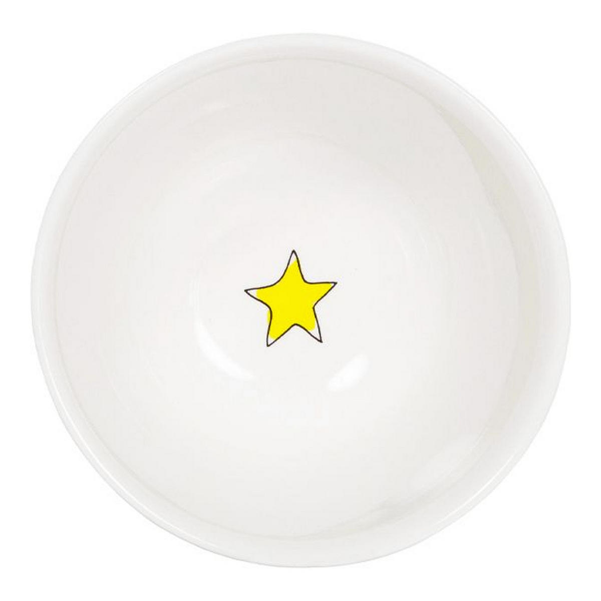 SCHALE Stern in Bunt - 14cm - Multicolor, Keramik (14.3/9/14.3cm) - Blond Amsterdam