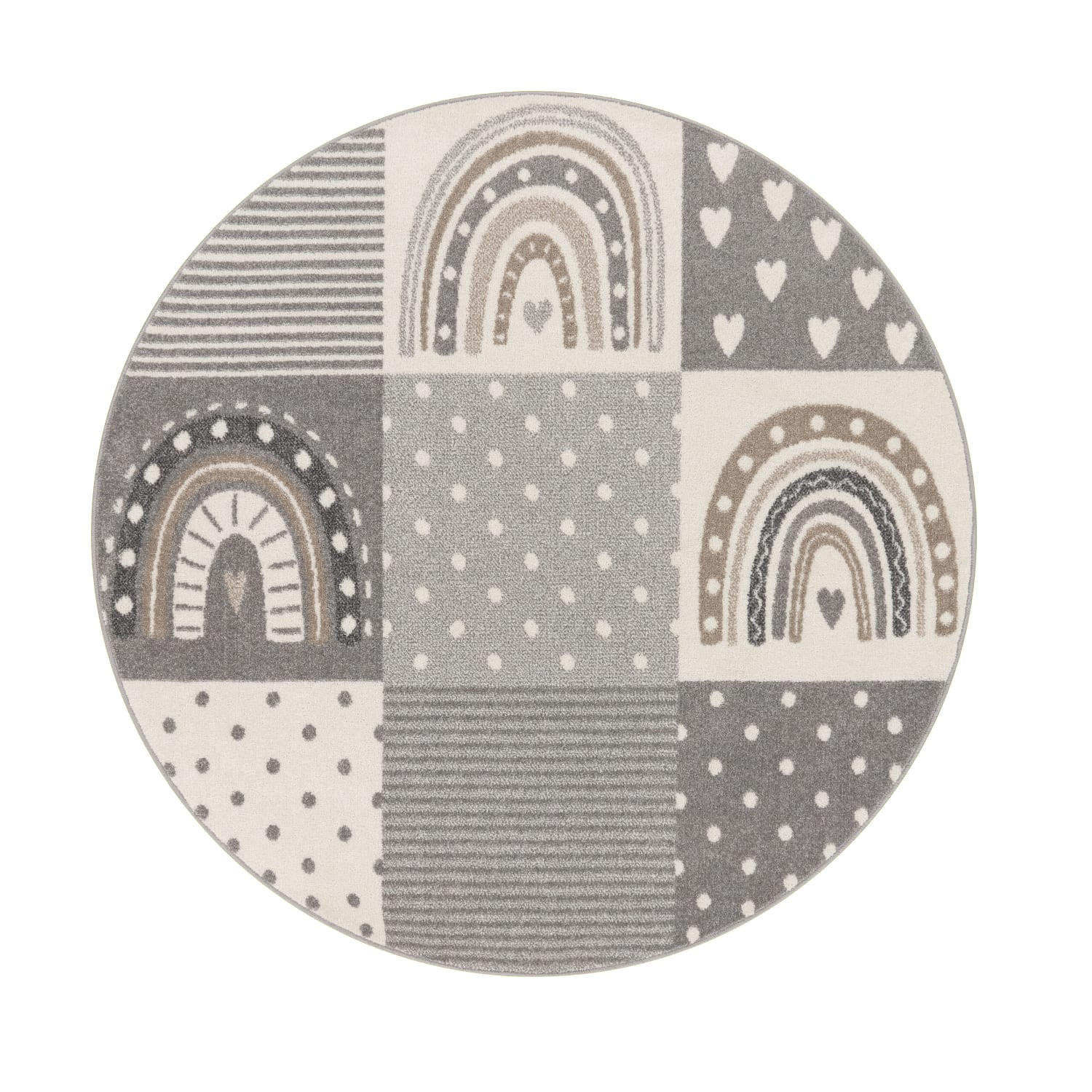 KINDERTEPPICH 200/200 cm Nino 890 - Grau, Kunststoff (200/200cm) - Paco Home