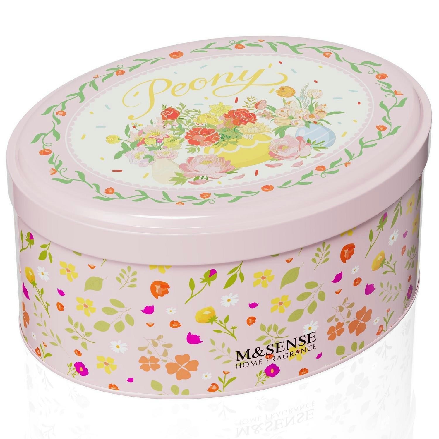 DUFTKERZE Pfingstrose Sojawachs Blumenduft - Multicolor, Paraffin (6cm)