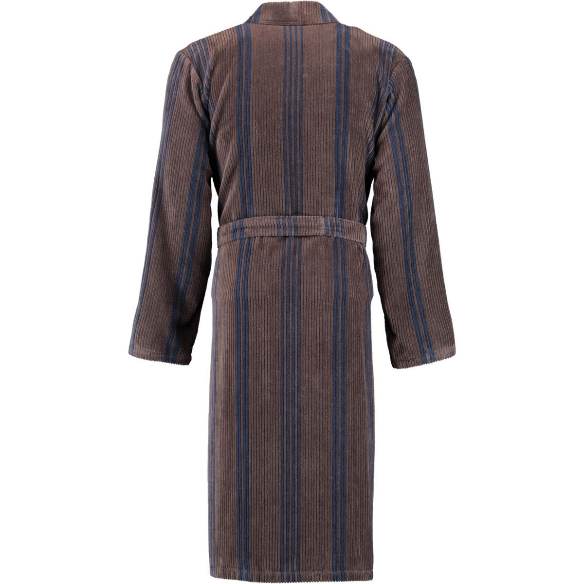 BADEMANTEL HERREN KIMONO STRUKTUR 2508 TABAK - 31 - Braun, Textil (Snull) - Cawoe