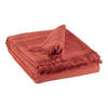HAMMAM-TUCH Cancun tomette 90 x 180 cm - Rot, Textil (90/180cm) - Vivaraise