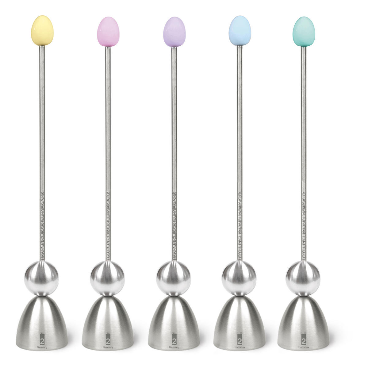 EIERSCHALENSOLLBRUCHVERURSACHER Clack Retro Edition 2, Flieder - Lila, Metall (4.5/29.5/4.5cm) - Take2