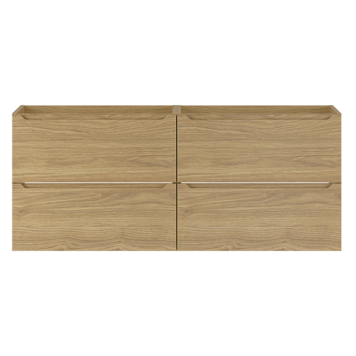 WASCHTISCHUNTERSCHRANK 120cm Viggo Holz - Braun, Holzwerkstoff (120/50/45.8cm) - Petits-meubles