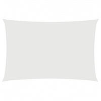 SONNENSEGEL Oxford-Gewebe Rechteckig 2x4 m Weiß - Weiß, Textil (400/200cm) - furnicato