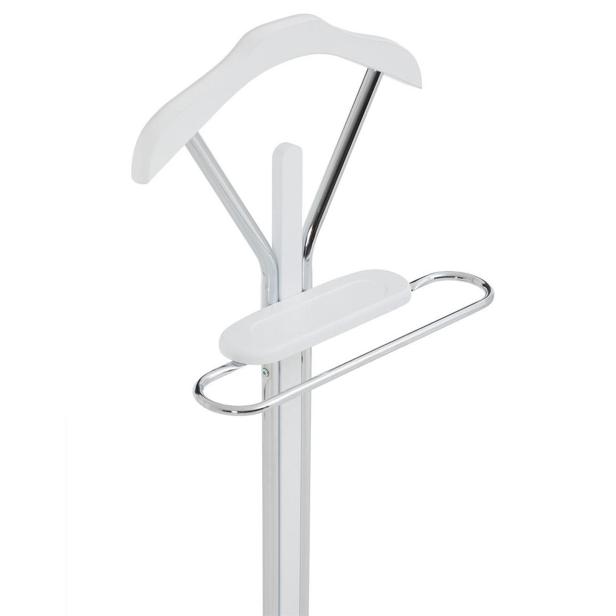 HERRENDIENER GREGOR - Weiß, Metall (50/108/27cm) - IDIMEX