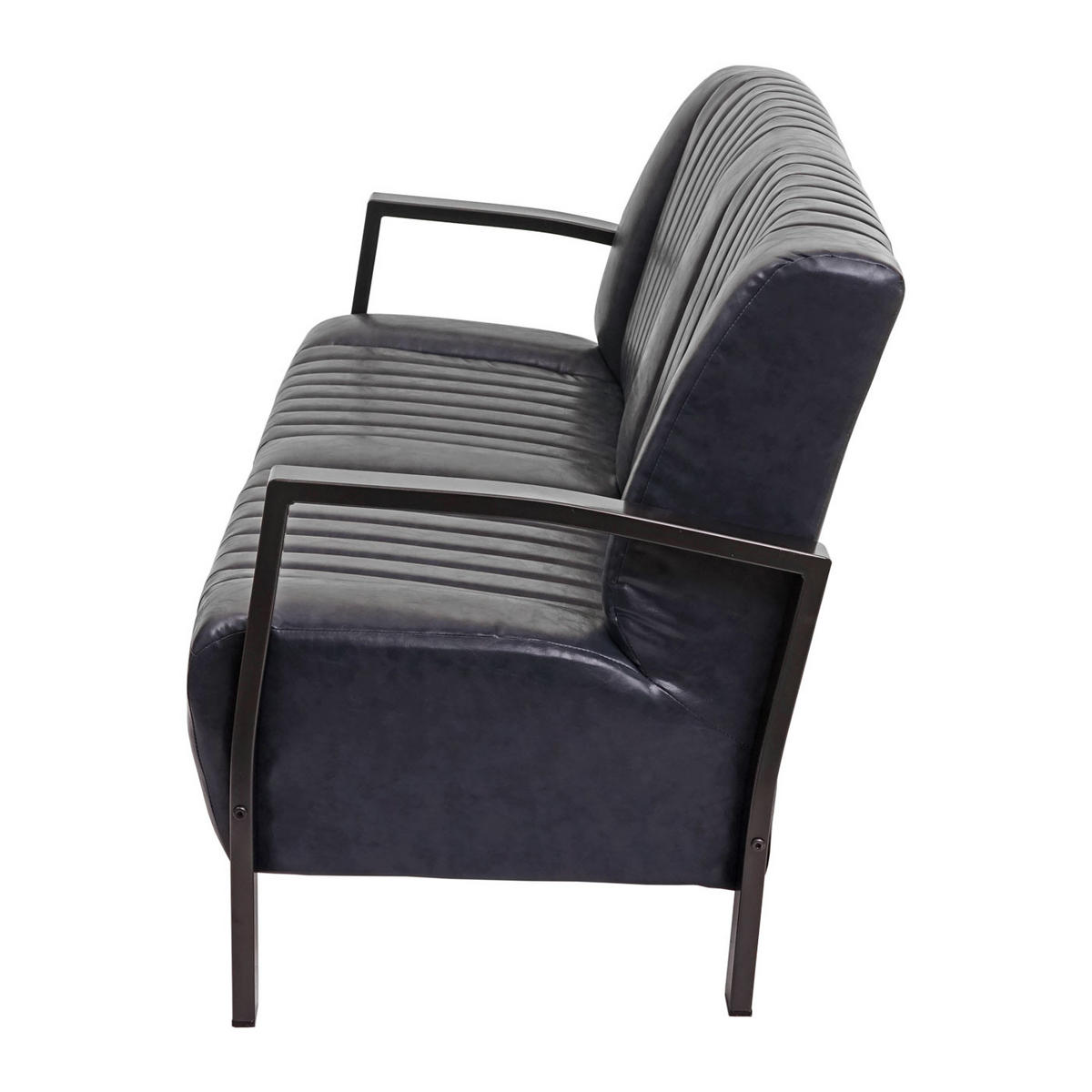 2-SITZER SOFA Grau - Grau, Textil (127/86/70cm) - MCW