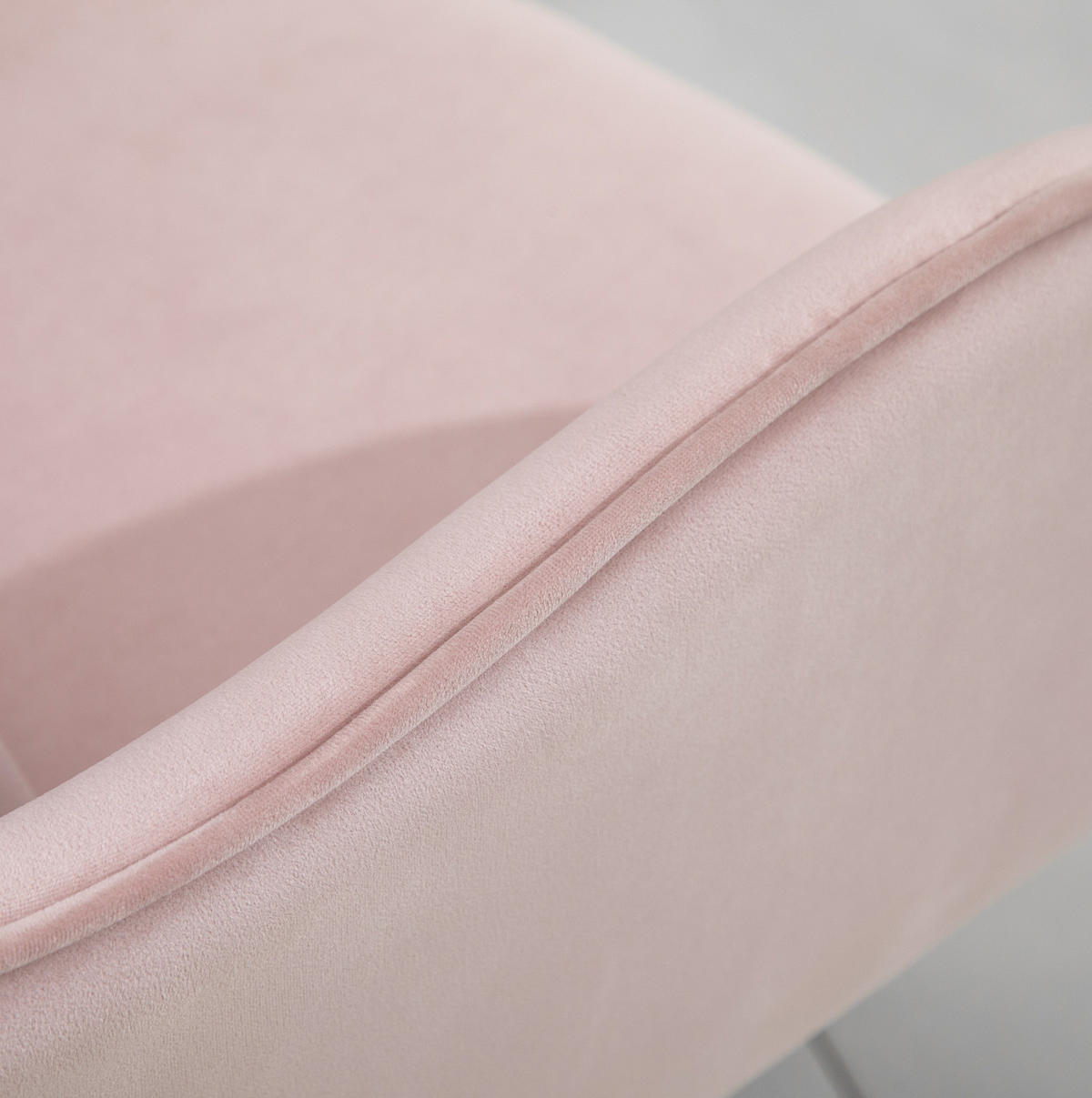 DREHSTUHL 57/70/78-86 cm Pink aus Samtoptik mit Vibrationsmassage - Pink, Textil (70/86/57cm) - OKWISH