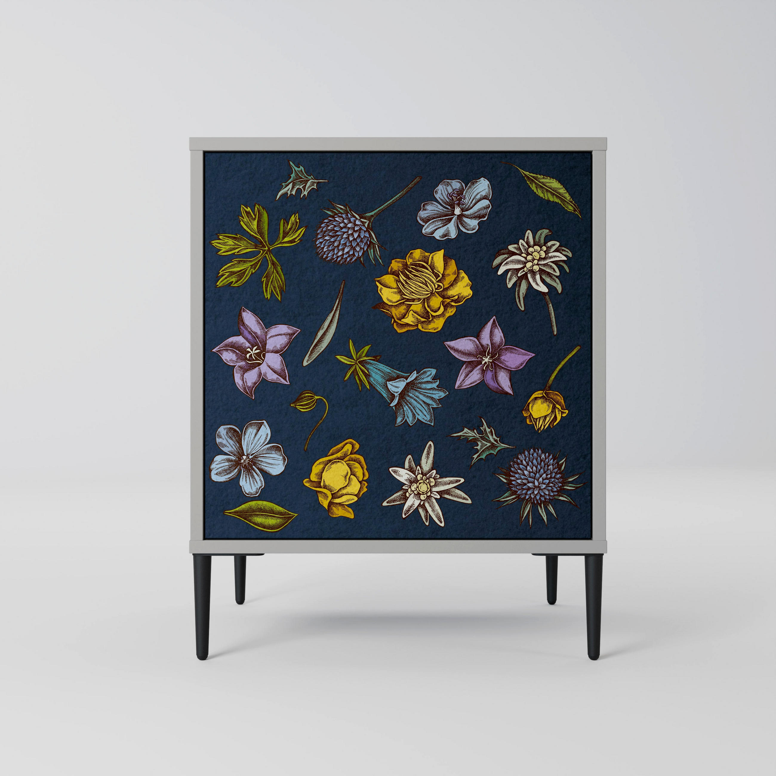 SpaceRebels Sideboard Grau 57.5x72.5x42 cm