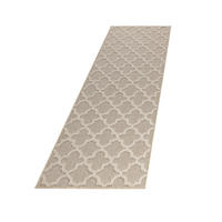TEPPICH Outdoor IMST in Beige, im Skandi-Stil, 80 x 250 cm - Beige, Textil (250/80cm) - KADIMA DESIGN