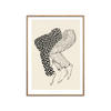 POSTER mit Rahmen Jenny Liz Rome - Love 1 - Eichefarben/Naturfarben, Holz/Papier (50/70cm) - Poster&Frame
