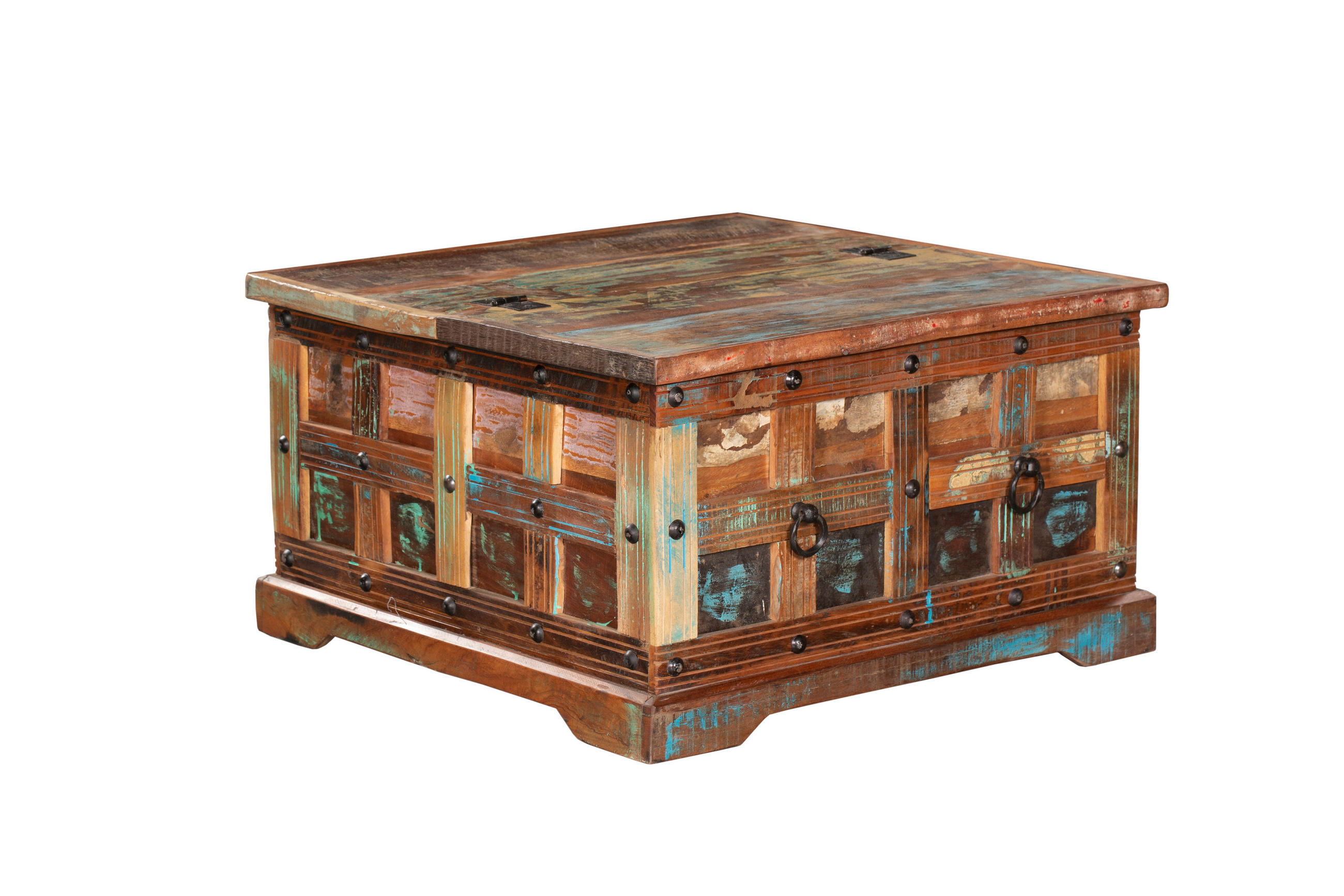 COUCHTISCH Odin Mangoholz Braun 41x70,5x70,5cm - Braun, Holz (70.5/70.5/41cm) - DELUKE