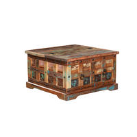 COUCHTISCH Odin Mangoholz Braun 41x70,5x70,5cm - Braun, Holz (70.5/70.5/41cm) - DELUKE