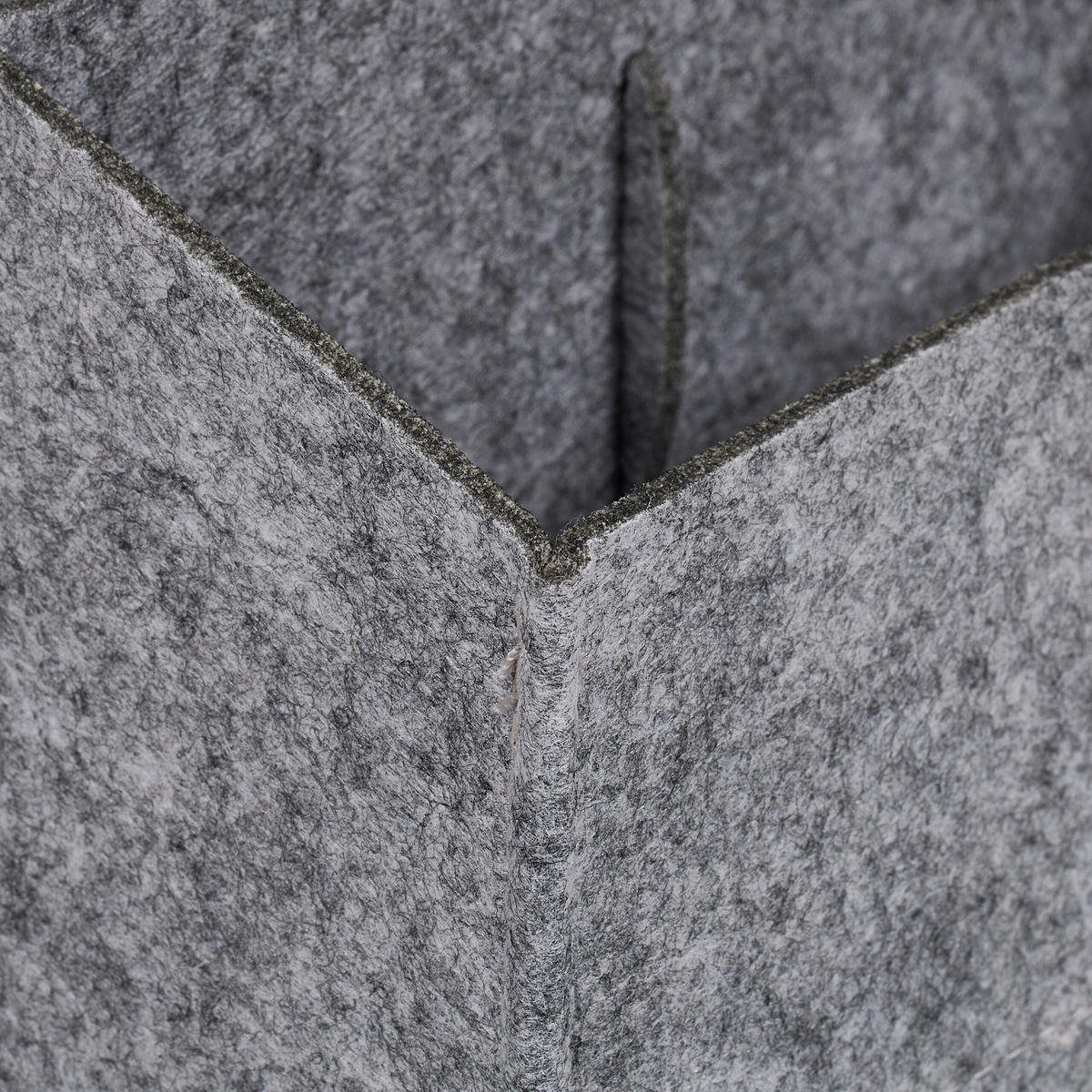 2XSCHREIBTISCH-ORGANIZER - Grau, Textil (14.5/18/14cm) - Relaxdays