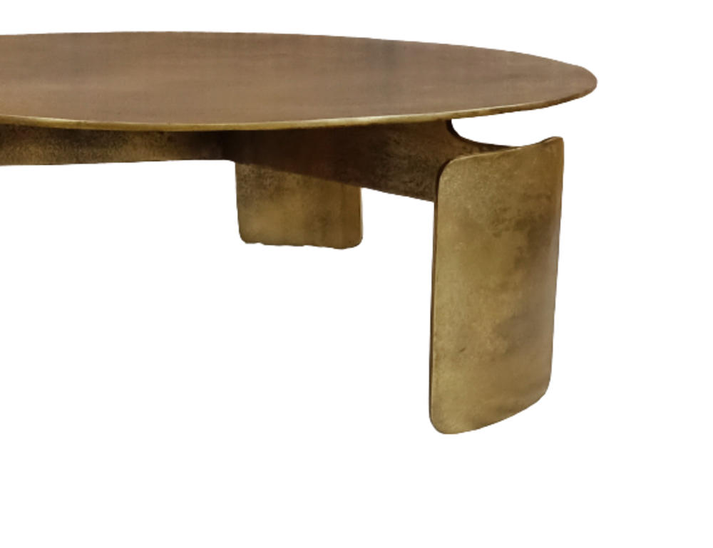 Thumbnail - Couchtisch, Gold, Metall, 60x40x60 cm, Wohnzimmer, Wohnzimmertische, Couchtische