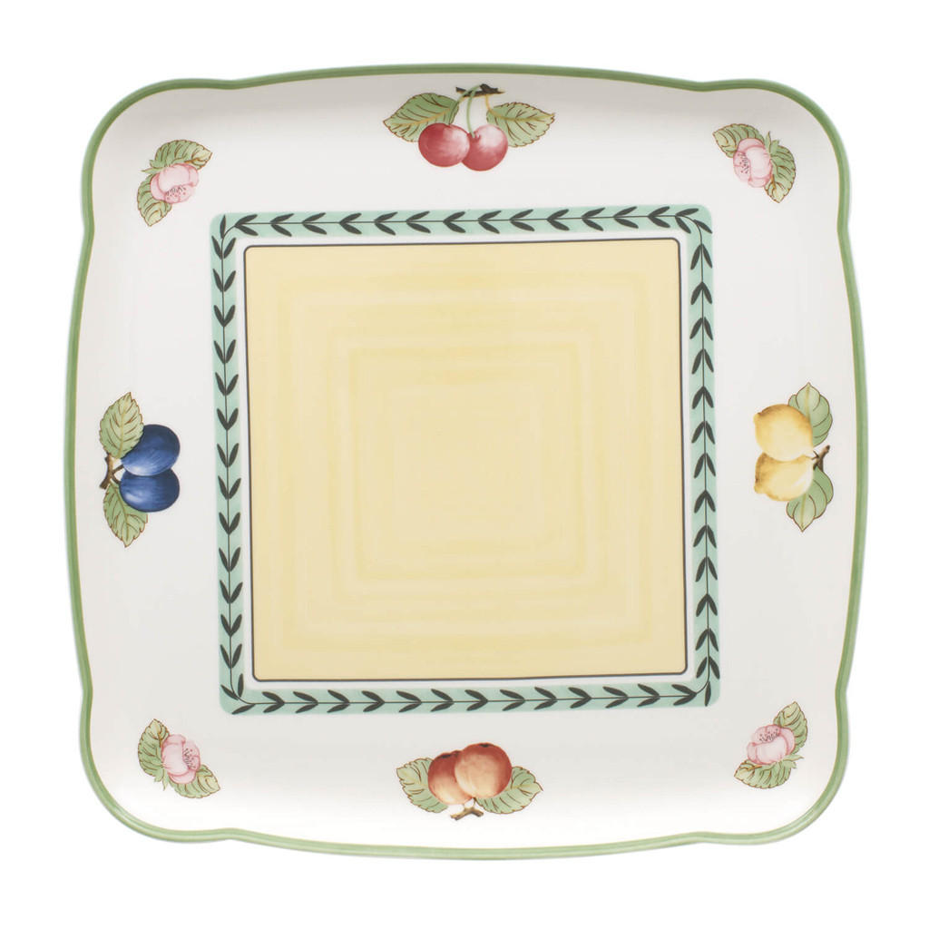 PLATTE French Garden weiß-bunt ø 29,7 cm - Multicolor/Weiß, Keramik (29.7/2.3/29.7cm) - Villeroy & Boch