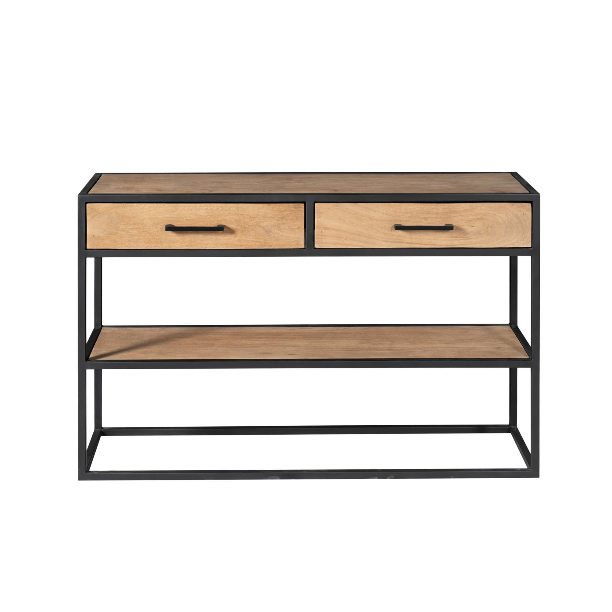BEISTELLTISCH Dakota Braun 35/120/76 cm - Braun, Holz (35/120/76cm) - Starfurn