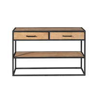 BEISTELLTISCH Dakota Braun 35/120/76 cm - Braun, Holz (35/120/76cm) - Starfurn