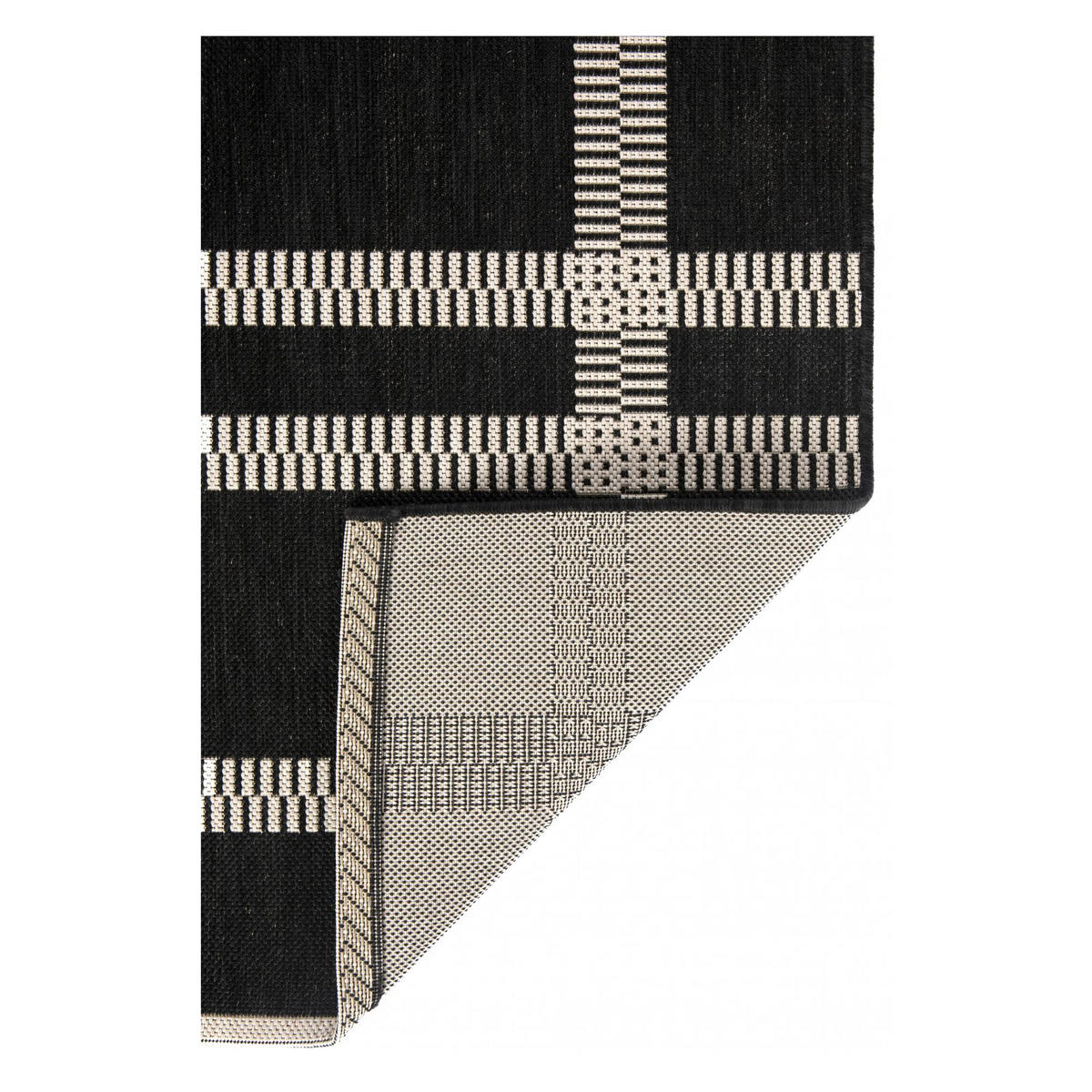 OUTDOOR-TEPPICH Paomia donner 160 x 230 cm - Grau, Textil (160/230cm) - Vivaraise