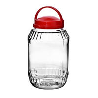 GLASBEHÄLTER Basic Kitchen Transparent 30/14/30 cm Glas - Transparent, Glas (14/30/30cm) - Mondex