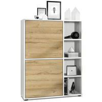 HIGHBOARD Cuba Türen in Eiche Natur - Eichefarben, Holzwerkstoff (79/105.5/35.5cm) - Vladon