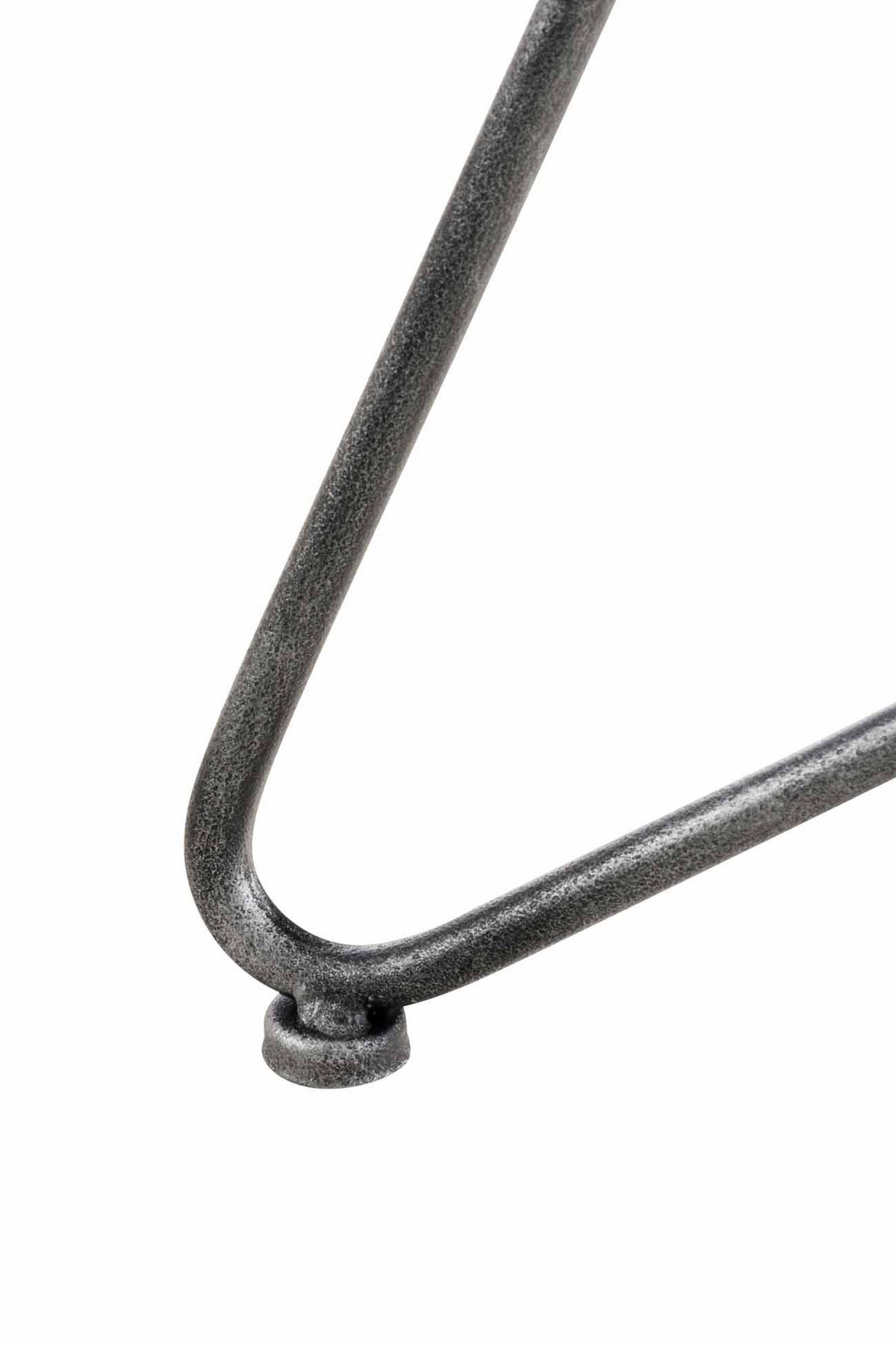 BARHOCKER Metall Silber - Silberfarben, Metall (44/67/44cm) - CLP