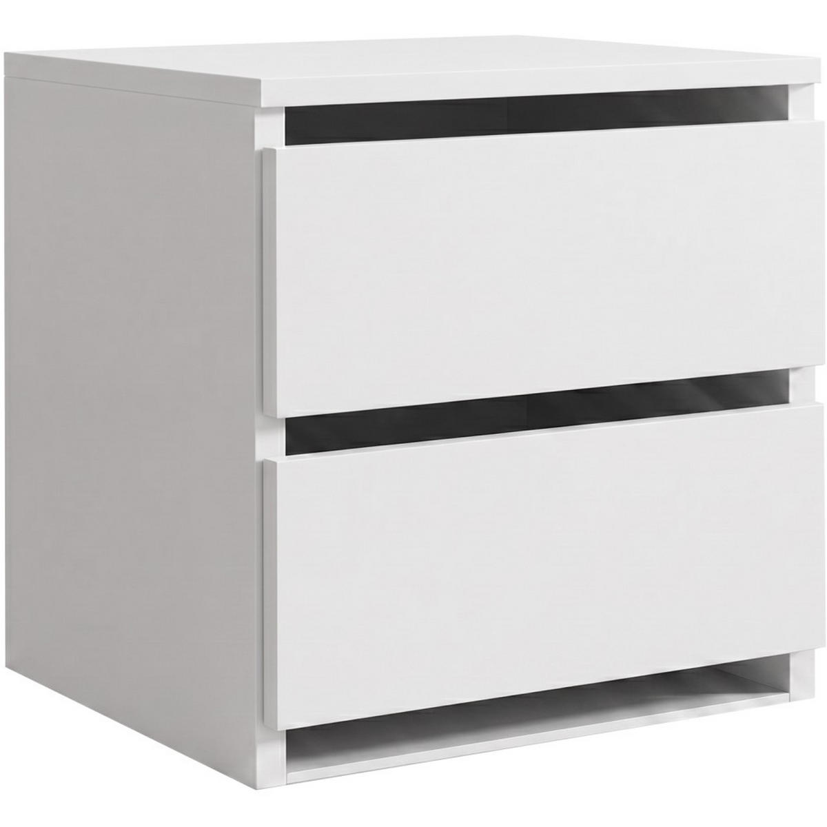 SCHWEBETÜRENSCHRANK Hela 180/205/60 2-türig schwarz mit Schubkasteneinsatze - Schwarz, Holzwerkstoff (180/205/60cm) - Beautysofa