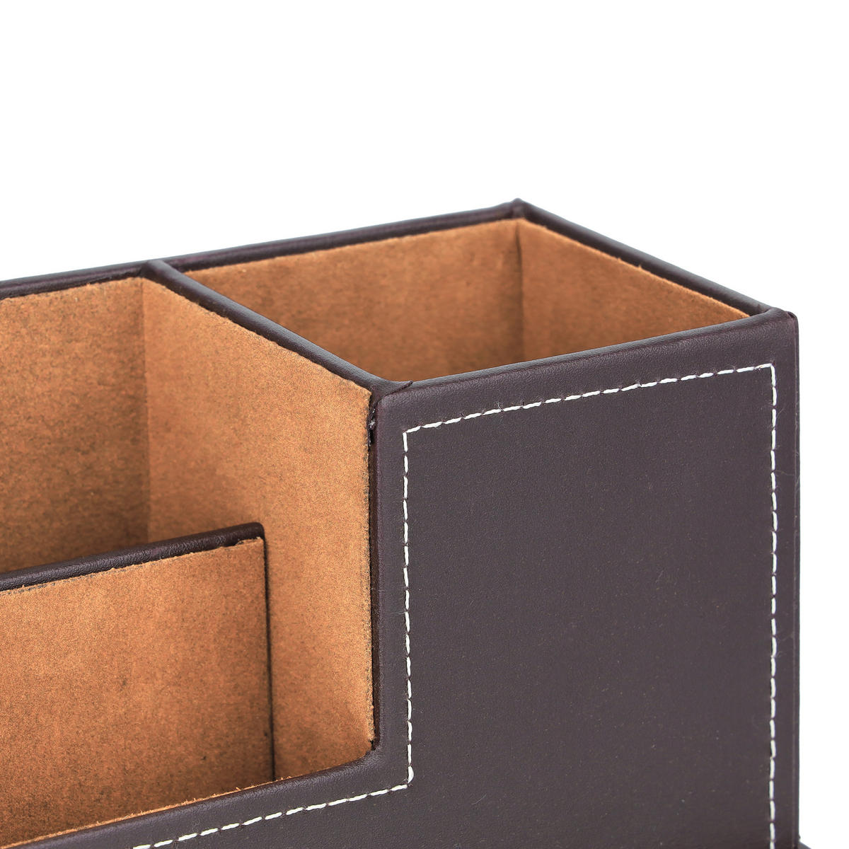 SCHREIBTISCH-ORGANIZER - Multicolor, Holzwerkstoff/Kunststoff (11/29.5/11cm) - Relaxdays