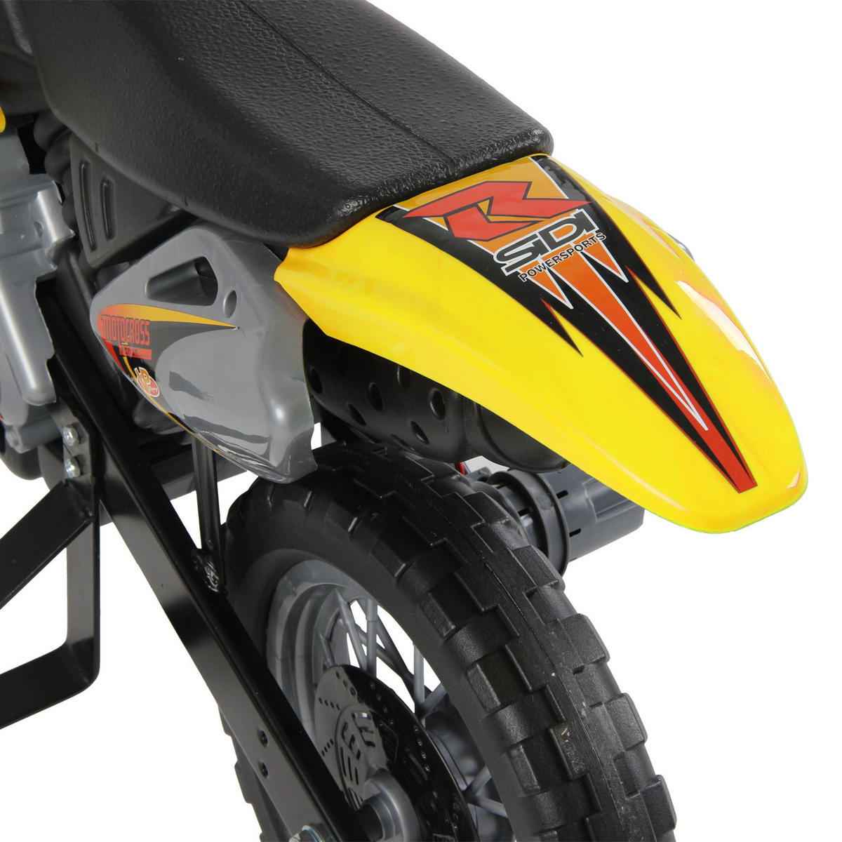 ELEKTRO-MOTORRAD DE-13172 abnehmbare Stützräder Gelb/Schwarz - Gelb, Kunststoff (102/53/66cm) - ComfortXL