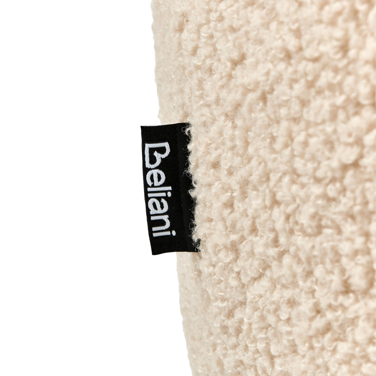 KINDERSESSEL Katze Bouclé Beige Zoar - Beige, Textil (55/59/54cm) - Beliani