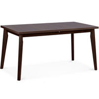 ESSTISCH RHENA ausziehbar bis 190cm, Dunkelbraun - Dunkelbraun/Walnussfarben, Holz (150/77/80cm) - KONSIMO®