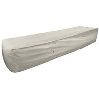 GARTENMÖBELHÜLLE, Beige - Beige, Textil (92/60/347cm) - Oviala