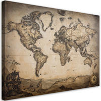 LEINWANDBILD Hobby und Bildung 60x40cm - Beige, Textil (60/40cm) - Feeby