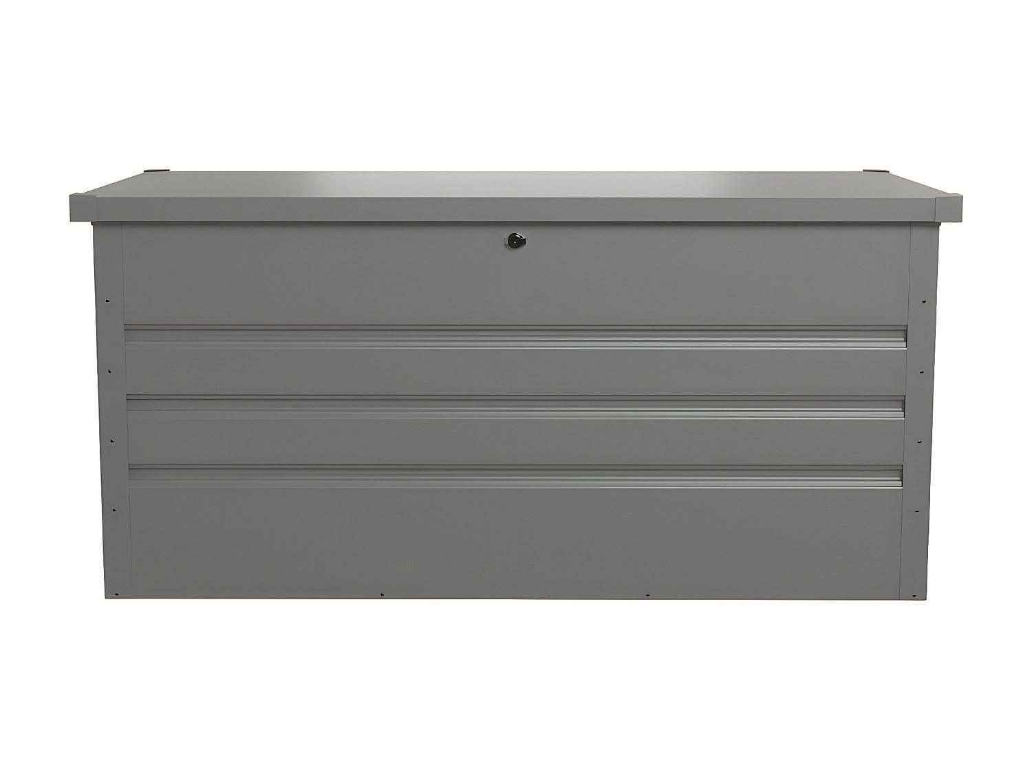 Vente-Unique Gartenbox Grau 132x62x61 cm