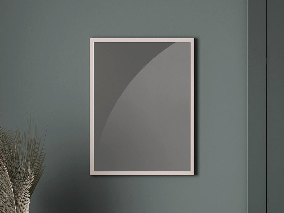 WANDSPIEGEL – VOCO 09 – 49 cm – Voco – Kaschmir - Kaschmir, Glas (49/65/2cm) - hi-markt