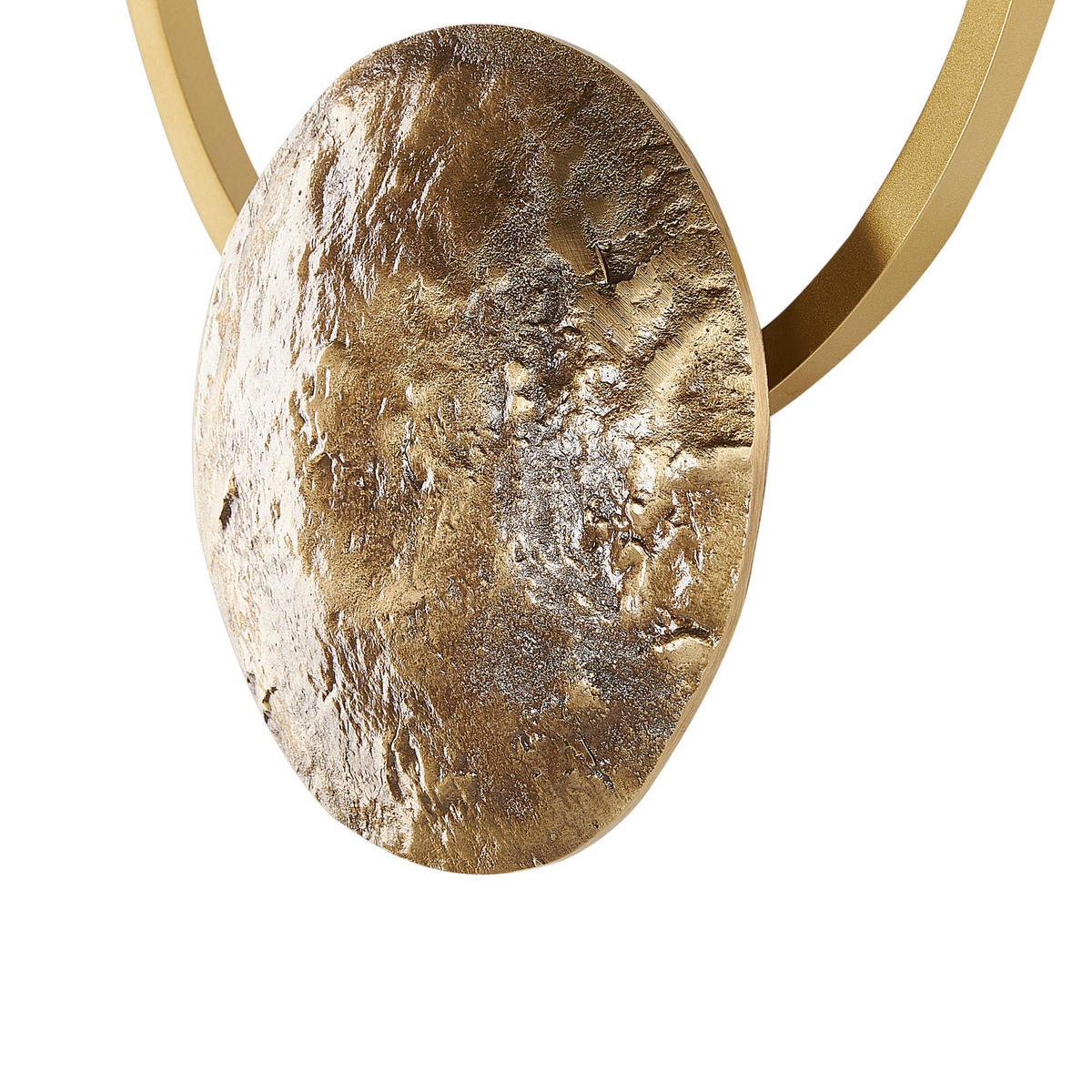 WANDLEUCHTE Ponuga 6/25/35 cm - Goldfarben, Metall (25/35/6cm) - Beliani