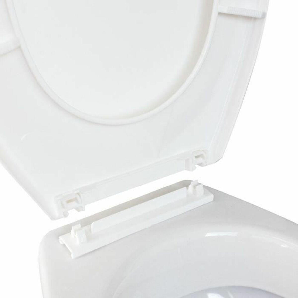 TOILETTENABDECKUNG Weiß Polypropylen - Weiß, Kunststoff (38.3/4.9/46cm) - Gelco
