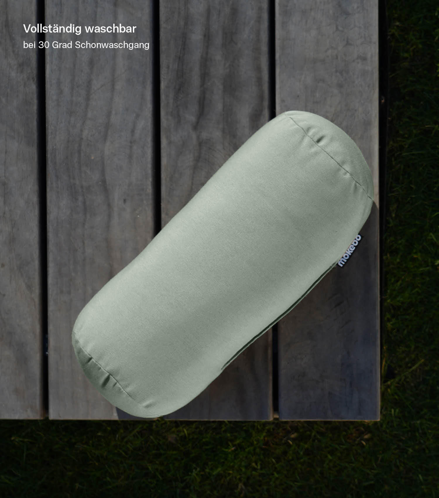 NACKENKISSEN Das Träumchen - Hellgrün, Textil (17/37cm) - Mokebo