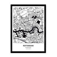 POSTER Rotterdam - Niederlande A3 Rahmenlos - Klar, Papier (29.7/5/42cm) - Nacnic