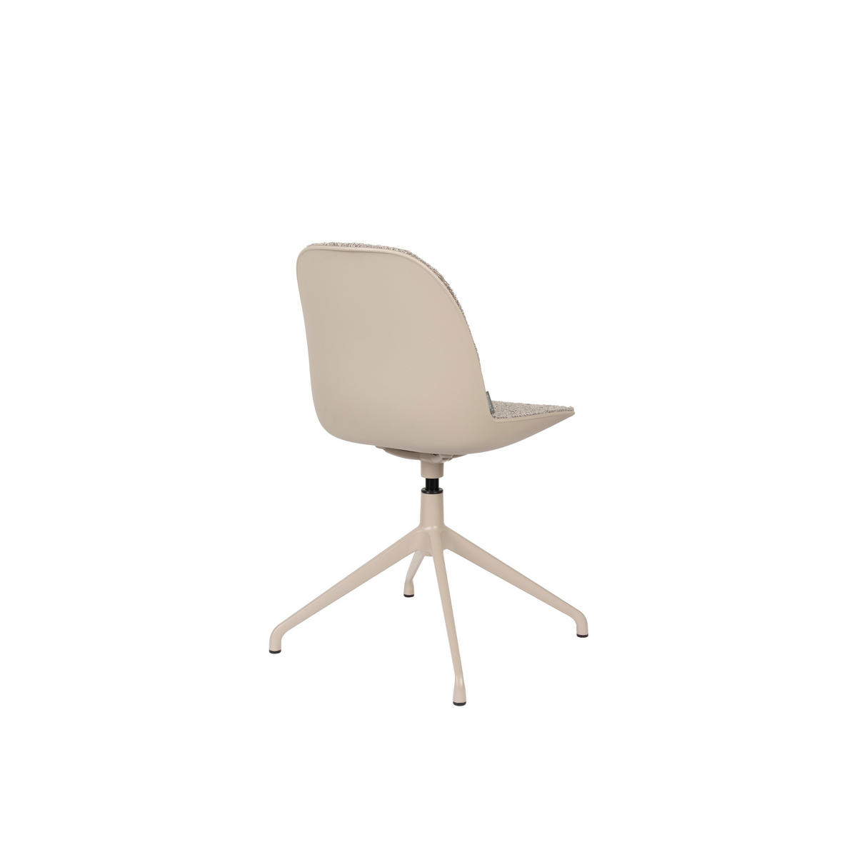 ESSZIMMERSTUHL Albert Kuip Swivel Taupe - 2 er Set - Taupe, Textil (45/83.6/52cm) - Zuiver